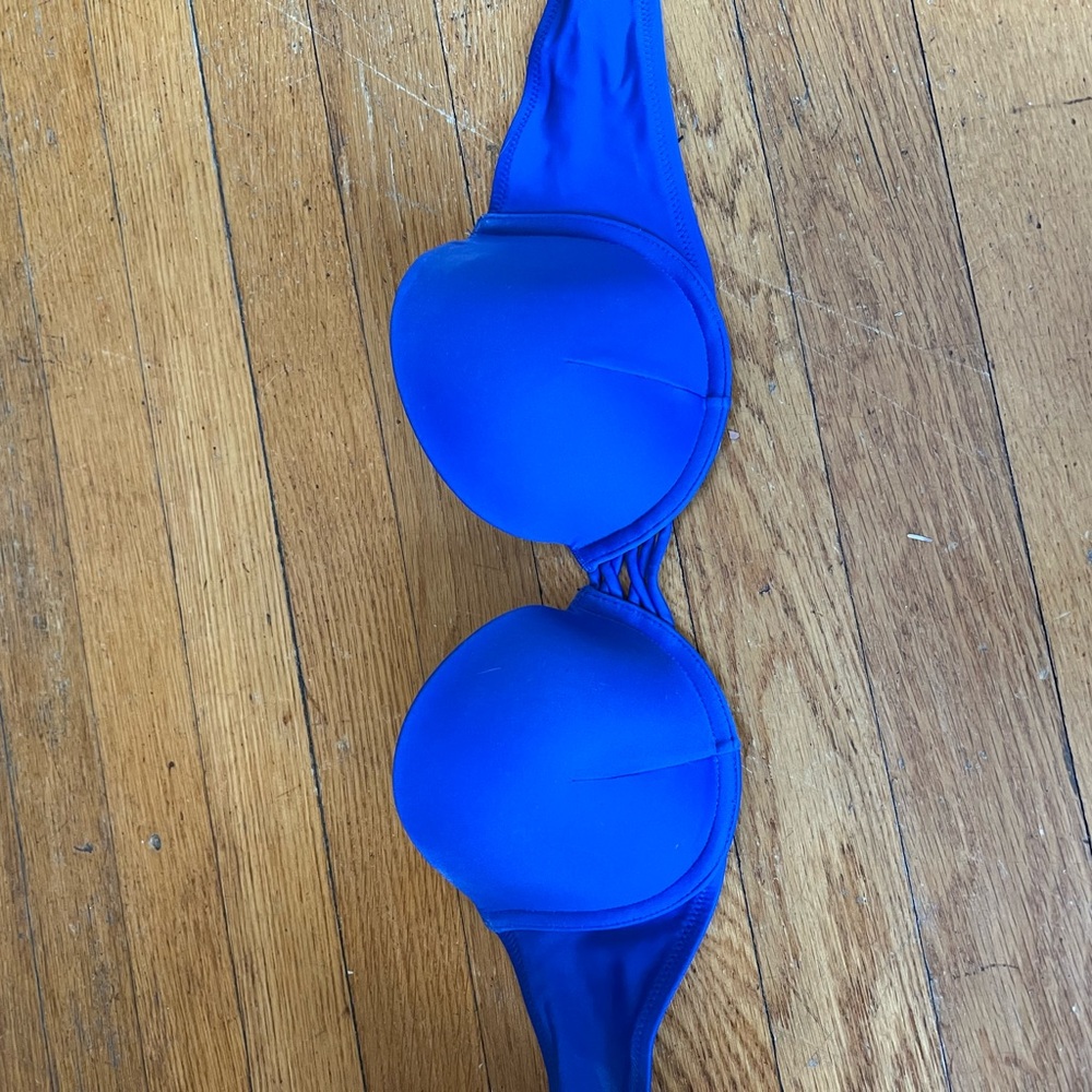 Royal blue VS push up bikini top!